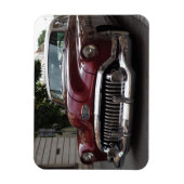 Oude vintage auto - magneet (Verticaal)