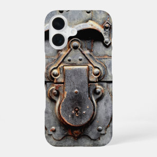 Oude Vintage Kofferbak Slot iPhone 16 Hoesje