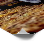 Oude Vintage Rusty Barn vindt auto Woody Poster (Hoek)