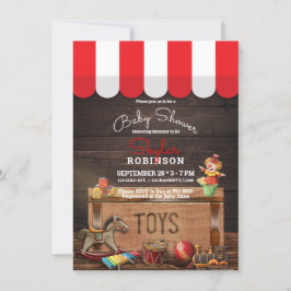 Oude Vintage Speelgoed Houten Speelgoedkist Babyfe Kaart