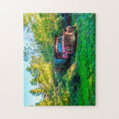 Oude Vintage Truck Vermont. Legpuzzel (Verticaal)