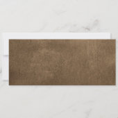 Oude Vintage Wedding Ticket uitnodiging (Achterkant)