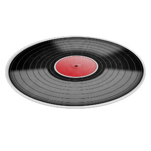 Oude Vinylplaat Snijplank
