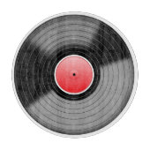 Oude Vinylplaat Snijplank (Voorkant)