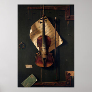 Oude Viool Poster