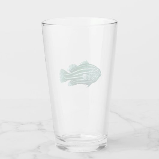 Oude Vis Glas (Achterkant)