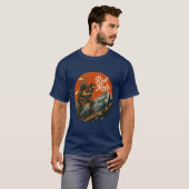 Oude Visavontuur in Reel Mode T-shirt (Voorkant volledig)
