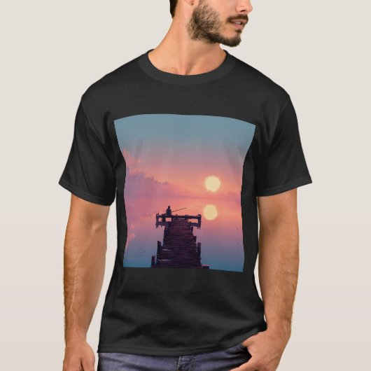 Oude vishaakjes t-shirt (Voorkant)
