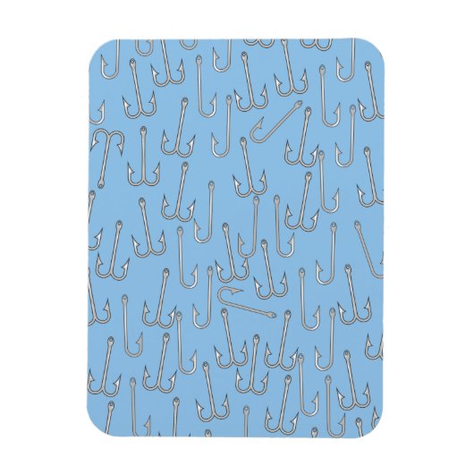 Oude vishaken magneet (Verticaal)