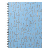 Oude vishaken notitieboek (Voorkant)