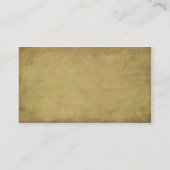 Oude Visitekaartjes voor automatische primaten (Achterkant)