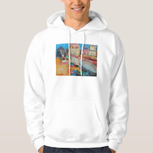 Oude Vissende boten 2013 Hoodie (Voorkant)