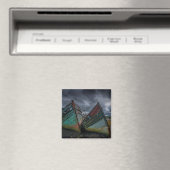 Oude Vissende boten Magneet (Insitu (Vaatwasser))