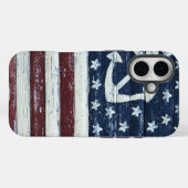 Oude vlag Case-Mate iPhone case (Achterkant (horizontaal))