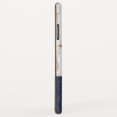 Oude Vlag van de Texas Case-Mate iPhone Case (Achterkant/rechts)