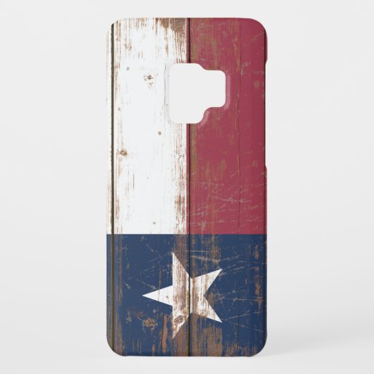 Oude Vlag van de Texas Case-Mate Samsung Galaxy Hoesje (Achterkant)