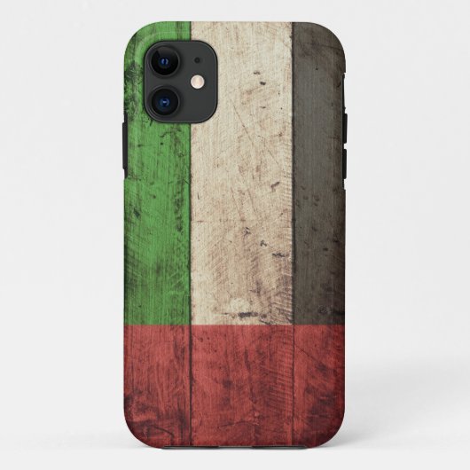 Oude vlag van de Verenigde Arabische Emiraten Case-Mate iPhone Case (Achterkant)