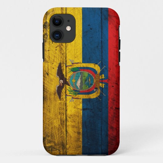 Oude vlag van Ecuador Case-Mate iPhone Case (Achterkant)