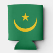 Oude vlag van Mauritanië Blikjeskoeler (Achterkant)