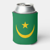 Oude vlag van Mauritanië Blikjeskoeler (Blikje Achterkant)