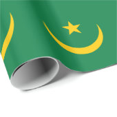 Oude vlag van Mauritanië Cadeaupapier (Rol Hoek)