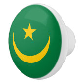 Oude vlag van Mauritanië Keramische Knop (Rechts)