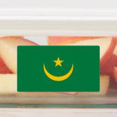 Oude vlag van Mauritanië Labels (Aangebracht)