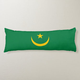 Oude vlag van Mauritanië Lichaamskussen