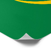 Oude vlag van Mauritanië Poster (Hoek)