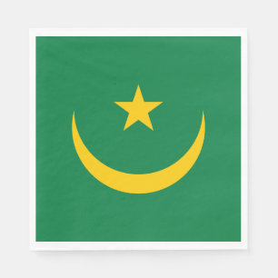 Oude vlag van Mauritanië Servet
