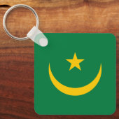 Oude vlag van Mauritanië Sleutelhanger (Voorkant)