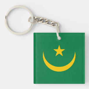 Oude vlag van Mauritanië Sleutelhanger