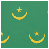 Oude vlag van Mauritanië Stof (Close Up)