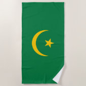 Oude vlag van Mauritanië Strandlaken (Voorkant)
