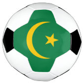 Oude vlag van Mauritanië Voetbal (Gedraaid)