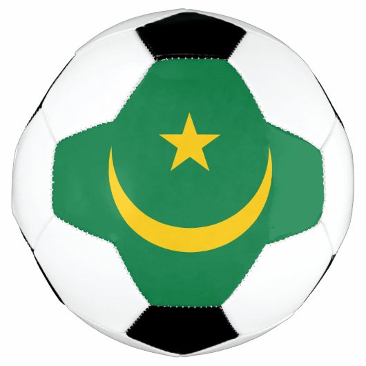 Oude vlag van Mauritanië Voetbal (Voorkant)