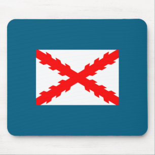 Oude vlag van Spanje Nieuwe Spaanse vormgeving Muismat