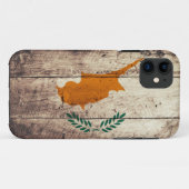 Oude vlag van Wooden Cyprus Case-Mate iPhone Case (Achterkant (horizontaal))