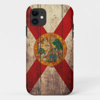 Oude vlag van Wooden Florida;