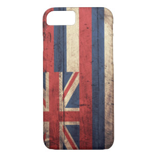 Oude vlag van Wooden Hawaii; Case-Mate iPhone Case