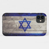 Oude vlag van Wooden Israel Case-Mate iPhone Case (Achterkant (horizontaal))