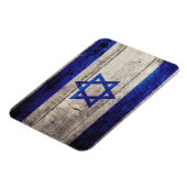 Oude vlag van Wooden Israel Magneet (Linkerzijde)