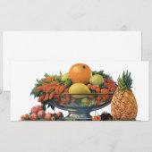 Oude voeding, Gevarieerd fruit in een kom (Voorkant / Achterkant)