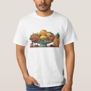 Oude voeding, Gevarieerd fruit in een kom T-shirt
