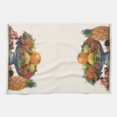 Oude voeding, Gevarieerd fruit in een kom Theedoek (Horizontaal)