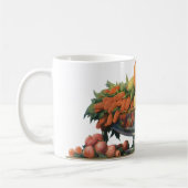 Oude Voeding, Gevarieerde Vruchten in een Kom Koffiemok (Links)