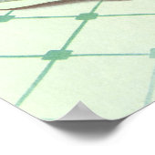 Oude Voeding, Groene Boonenschotel met Boter Poster (Hoek)