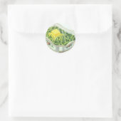 Oude Voeding, Groene Boonenschotel met Boter Ronde Sticker (Tas)
