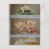 Oude Voedingsmiddelen Briefkaart (Voorkant)