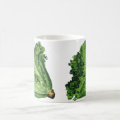 Oude Voedingsmiddelen, Groene Bladsla Groenten Koffiemok (Center)